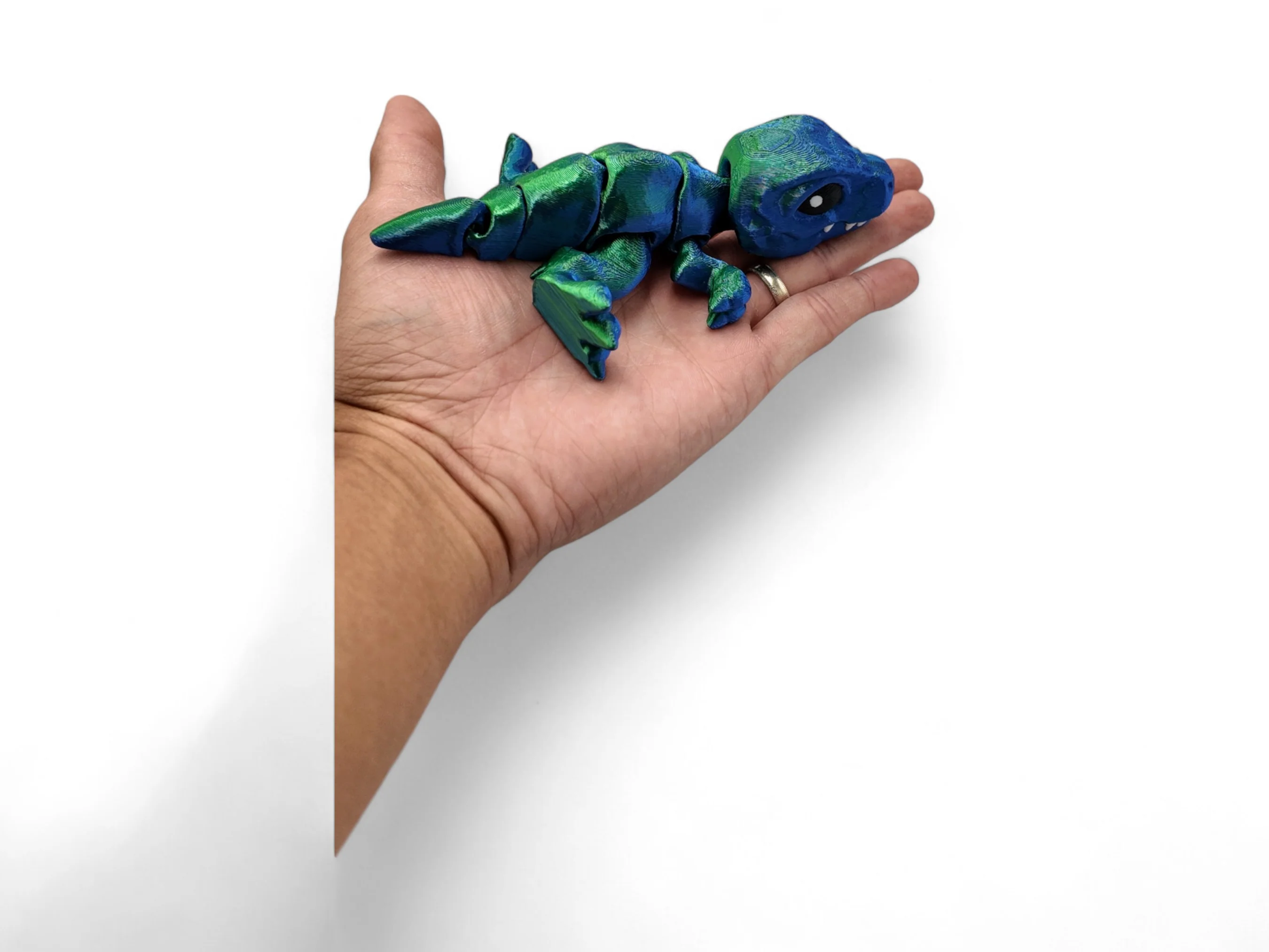 6" Baby Dinosaur Articulating Fidget Toy - Image 4