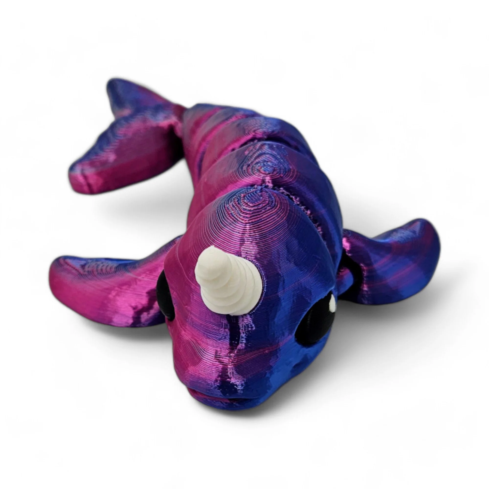 Articulating Narwhal Fidget Toy - Image 3