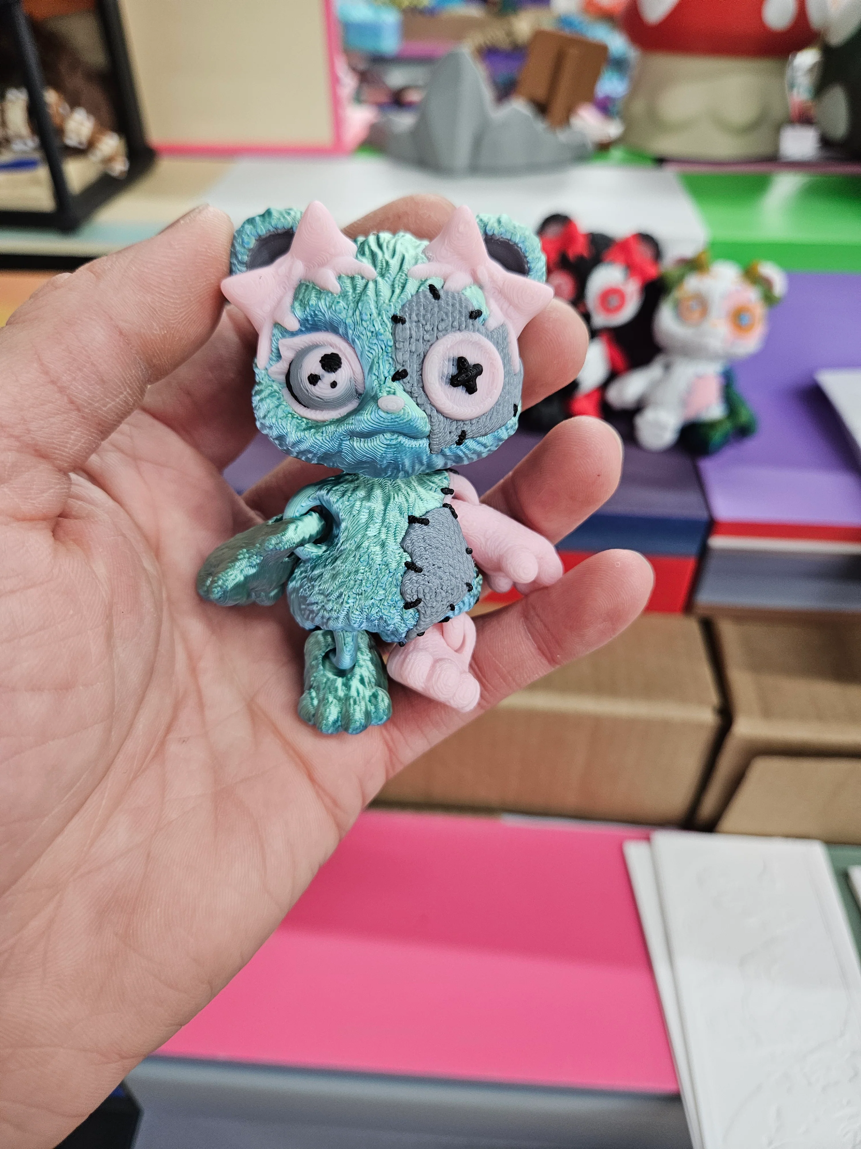 Patchwork Teddy Bear - Image 2