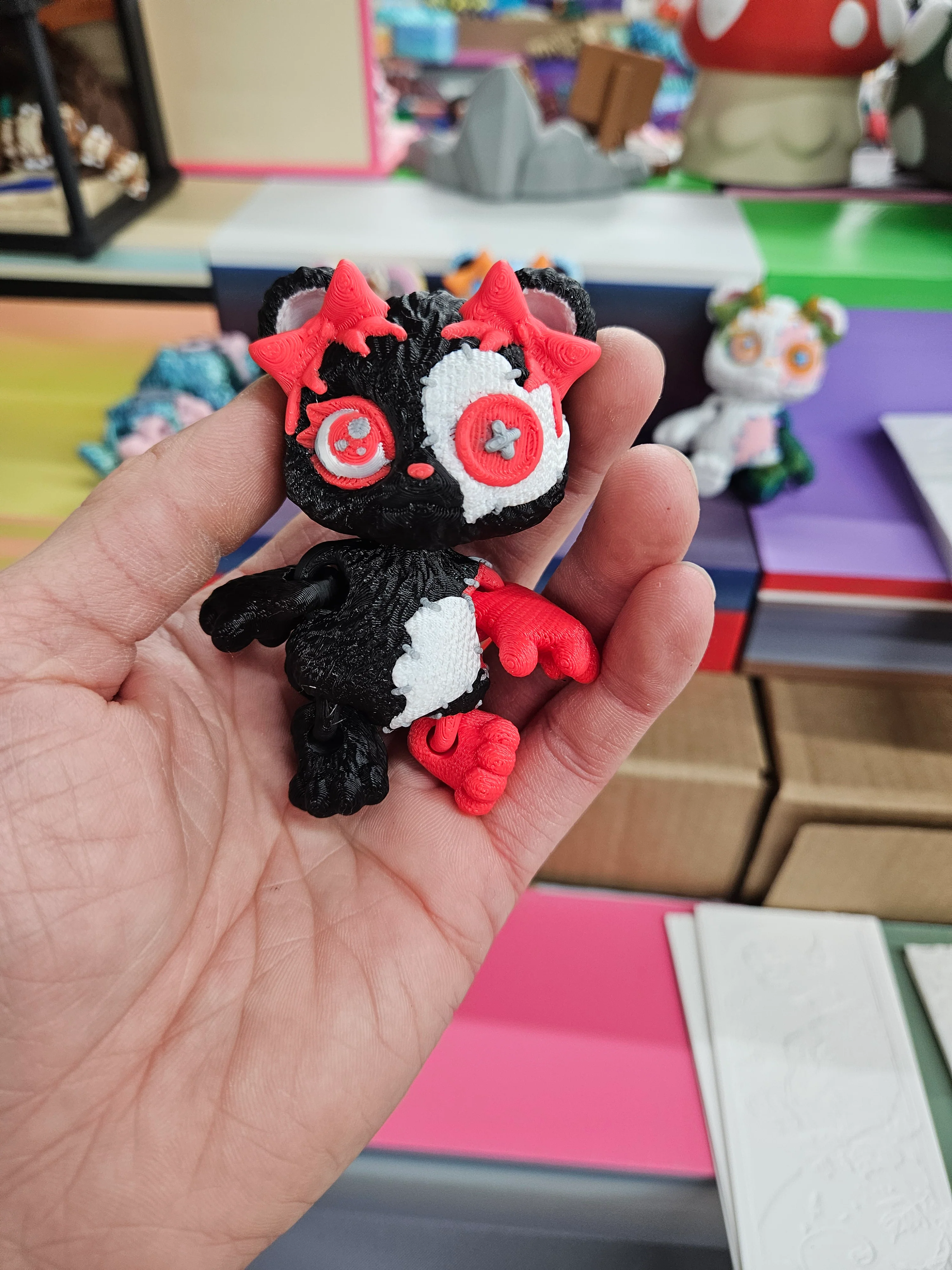 Patchwork Teddy Bear - Image 4