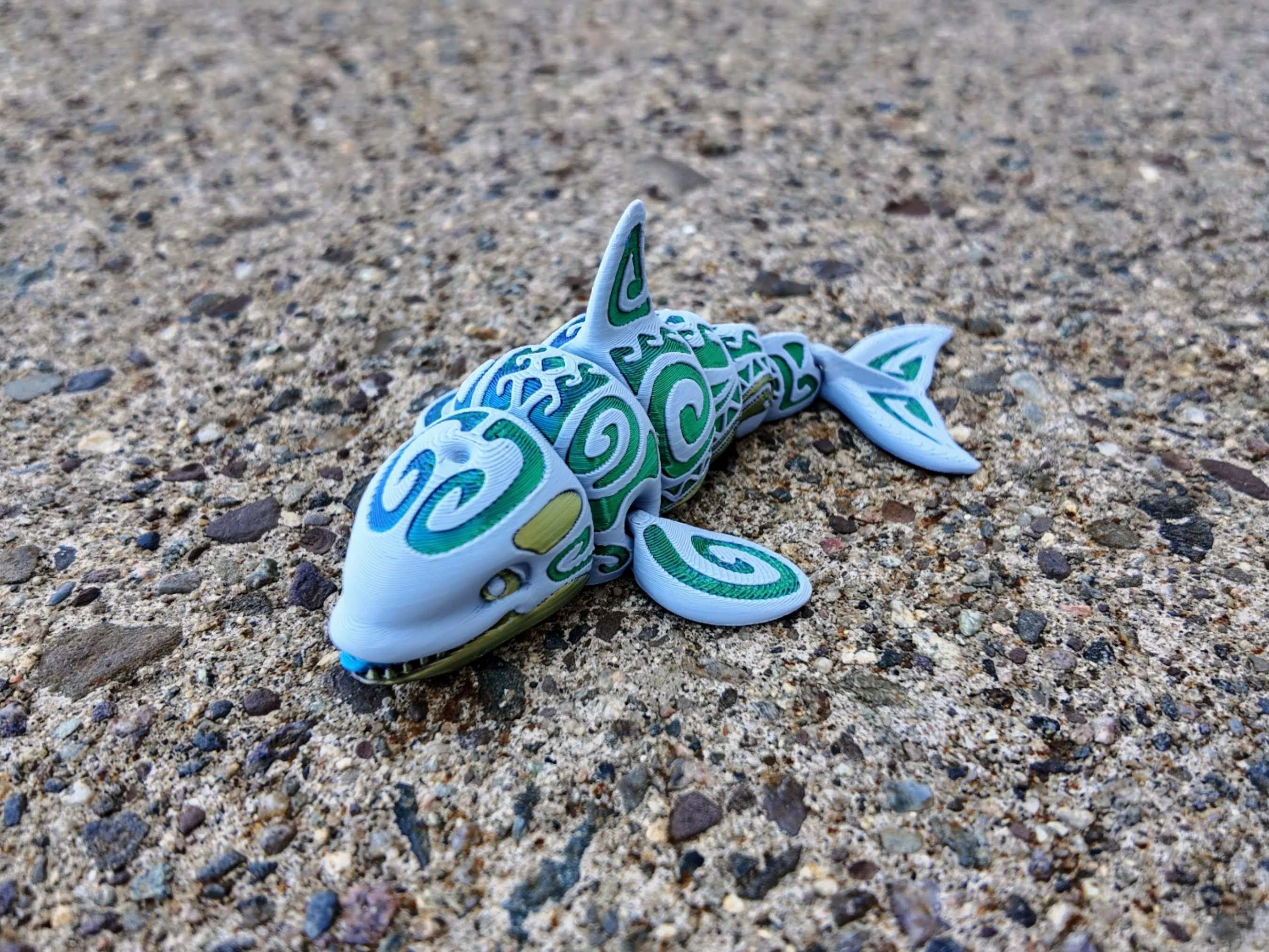 Tattooed Orca Articulating Fidget Toy - Image 14